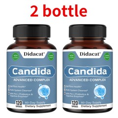 Complex Candida Probiotic Detox Cleanse & Yeast Supplement 30/60/120Capsules