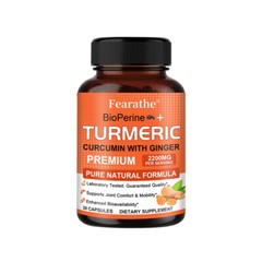 High Absorption Turmeric Curcumin Supports Joint Comfort Mobility 30/60/120caps
