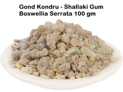 Shallaki Gum/Gond Kondru/Boswellia Serrata Gum 100 GM free shipping
