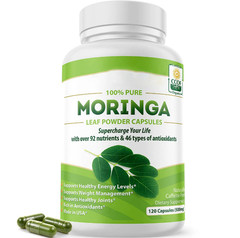 1X By Pura Vida Moringa | pure Moringa Powder Moringa Capsules | Natural