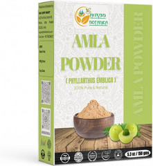 Natural Amla Powder (Indian Gooseberry, Amalaki), Pure Natural Fruit Powder with
