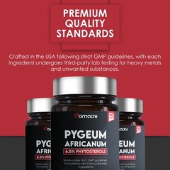 Pygeum Bark Extract ( 6.5 phytosterols ) 120 Capsules