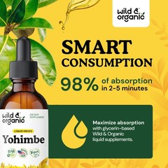 Yohimbe Liquid Extract Drops 5mg Yohimbine 2oz Pausinystalia Bark Herbal Support