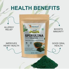 Premium Spirulina Superfood Powder 100g | 100% Pure Blue-Green Algae