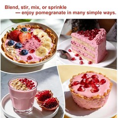 Organic Pomegranate Powder, Pure Pomegranate Juice Powder, Non GMO, Gluten Free,
