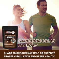 400g Mushroom Complex Coffee Powder Support Immune Health Refresh Your Brain