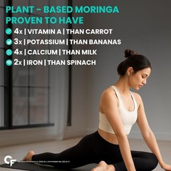 Carbamide Forte Organic Moringa Tablet with 1000mg Leaves Extract