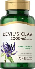 Devil’s Claw 2000mg 200 Caps Non GMO Harpagophytum procumbens