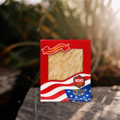 WOHO Cultivated American Ginseng 1264 Slice Medium 4 oz Box