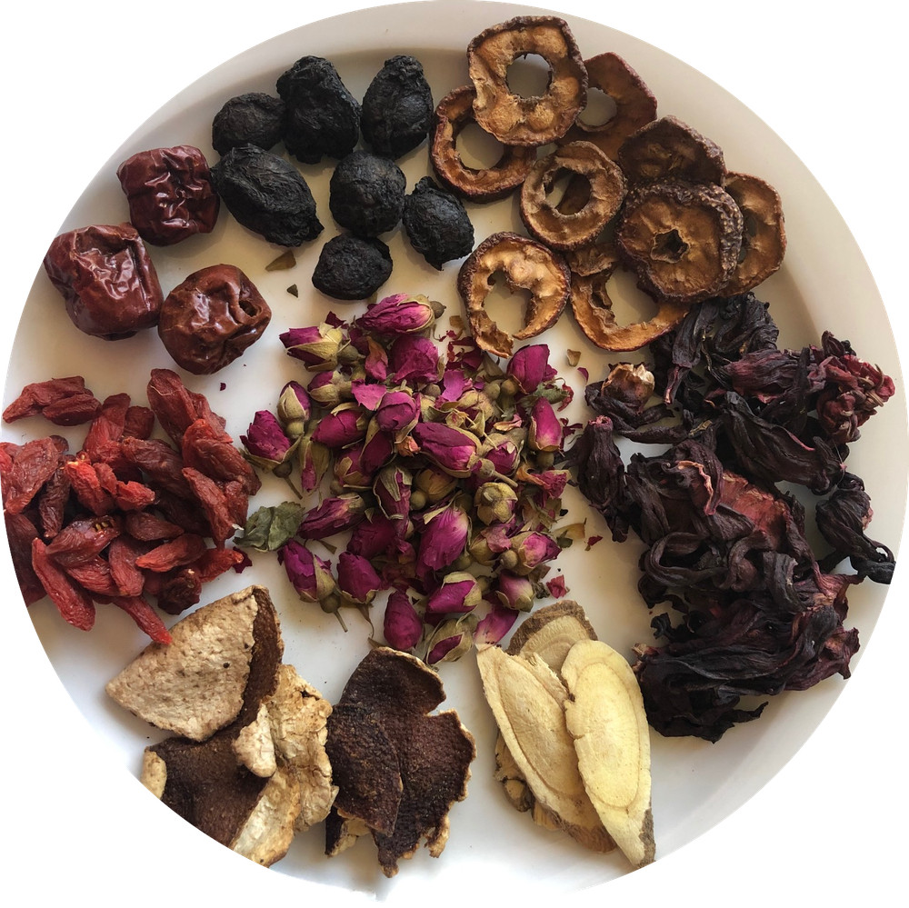 Sour Plum Herbal Tea玫瑰烏梅/玫瑰乌梅饮 / 酸梅汤 原料包70g x 6pk