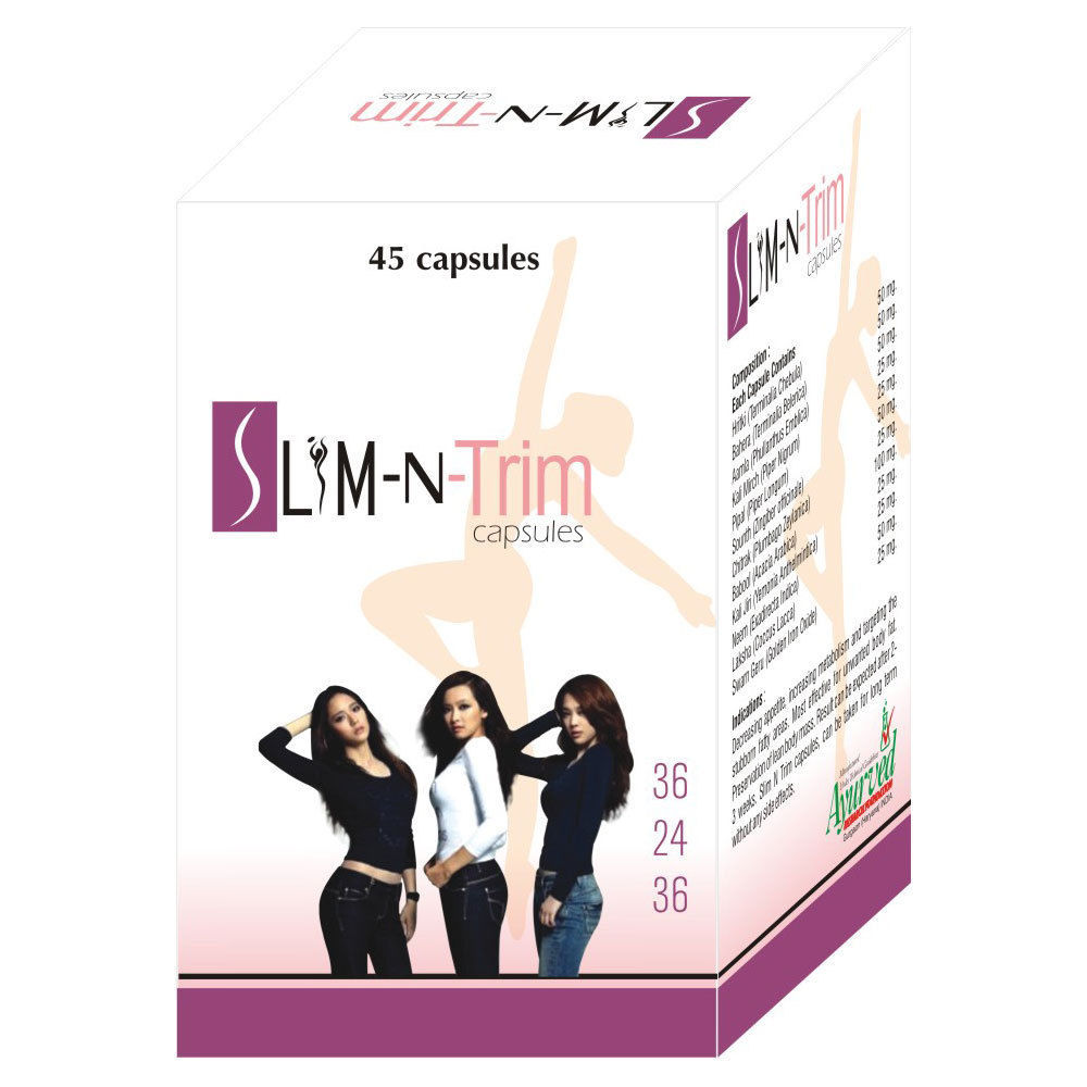 Herbal Fat Burner Natural Weight Loss Diet Slimming Detox Supplement 45 Pills