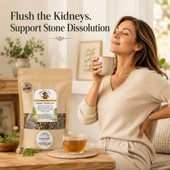 KIDNEY STONE TEA – designed to slowly dissolve kidney stones& improve urine flow