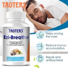 6 Herbs Nasal Congestion Respiratory Health Support Helps Repair Nasal Mucosa