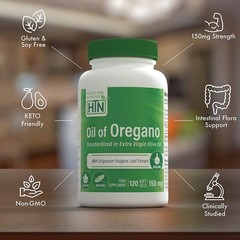 Oil of Oregano 120 Mini-Softgels Non-GMO