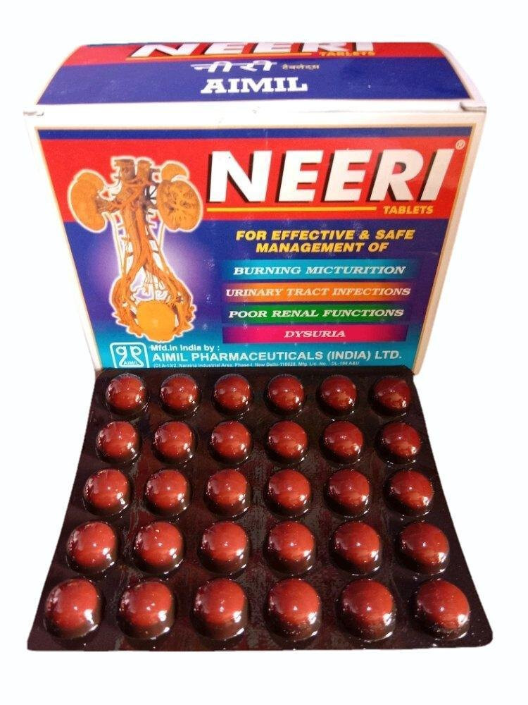 Aimil Neeri for Urinary Tract Infections 120 Tablets for Kidney Health Free Ship