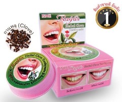 12X Isme Rasyan Nature Herb Clove Toothpaste Whitening Anti-Bacteria Thai Gift