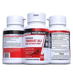 #1 TONGKAT LONGJACK PASAK BUMI STRONGEST PURE ROOT EXTRACT 200:1 CAPSULES PILLS