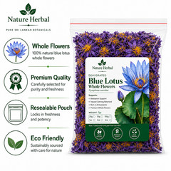 Blue Lotus Dried Flower Nymphaea Caerulea Herbal Tea 100% Natural Botanical Herb