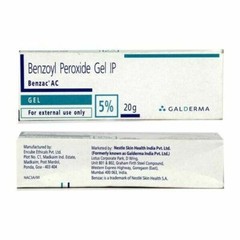 Galderma Benzac Ac 5% Gel 20 Gm Acne Treatment Benzoyl Peroxide 5%;