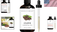 Clove Essential Oil – 4 Fl Oz – 100% Pure & Natural – Grade