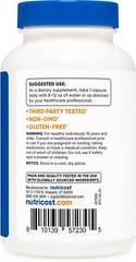 Nutricost Vitamin D2 Supplement (2000 IU) 240 Capsules – Vegan, Non-GMO, Gluten-
