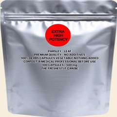 PARSLEY LEAF With Absolutely No Additives X High Potency 100 Vegetarian Capsules