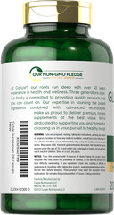 Glucomannan Capsules | 2400mg | 200 Count | Konjac Root | Non-GMO | by Carlyle