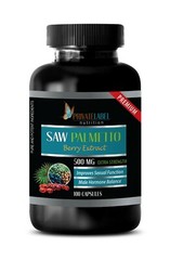 urinary tract infection – SAW PALMETTO EXTRACT 500mg – prostate support – 1 Bot