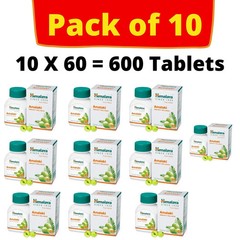 Himalaya AMALAKI Tablets Amla 10 Boxes 60 Tabs Each Box | FREE SHIP | Exp 2028