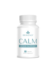Bravenly Calm Mood Relaxation Support 120 Capsules/2 Pack New Sealed Authentic🔥