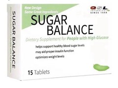 GSL (5 Boxes) Balance Supplement for People with High Glucose 75 Tablets