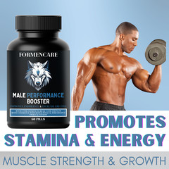 NEW . 60 Powerful Capsules . Works In 10 Minutes. Herbal Supplement for Men