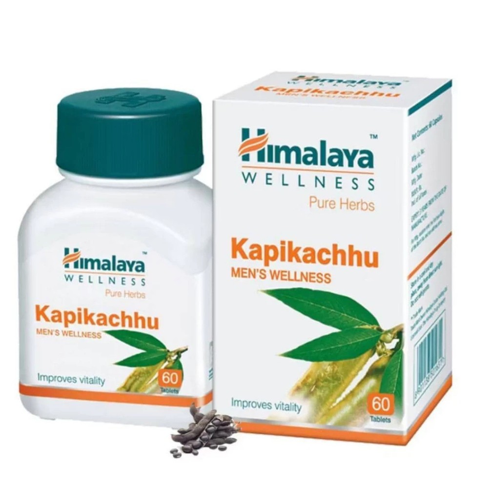 Himalaya Kapikachhu 60 Capsules Mucuna Pruriens Mens Wellness Stamina Energy