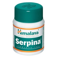 5 x Himalaya Serpina 500 Tablets For High Blood Pressure & Heart Support