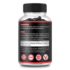 Muscle Gain Capsules Increased Strength Support Overall Health 120 Pills