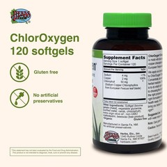 Herbs Etc. ChlorOxygen Chlorophyll Concentrate, 120 Softgels, 2 Pack