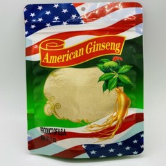 4oz-16oz Grade A Pure American Wisconsin Ginseng Root Powder Ginseng Powder美国花旗参