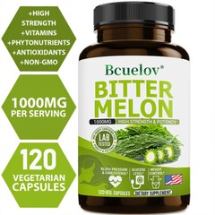 Bitter Melon Capsules Regulates Blood Sugar Levels Weight Loss Enhances Immunity