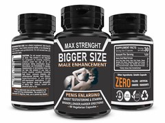BIGGER SIZE MEN PERFORMANCE PILLS LIBIDO, ENERGY,SUPPORT 1275mg 60 PILLS