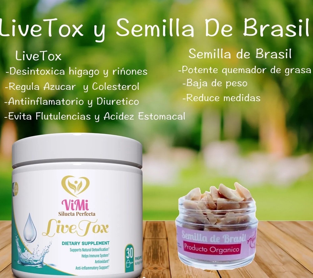 Livetox Y Semilla De Brasil