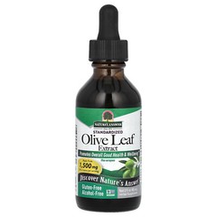 Nature s Answer Olive Leaf Alcohol-Free 1 500 mg 2 fl oz 60 ml Alcohol-Free,
