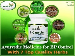 2 x Nveda BP Control for Blood pressure (120 capsules) Ayurvedic Formulation