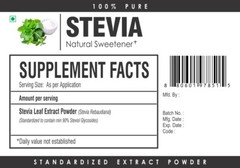 Stevia Extract Powder 90% Steviosides WHITE Natural Sweetener Sugar Alternative