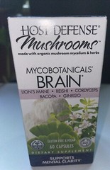 Host Defence MycoBotanicals Brain Dietary Supplement for Mental Clarity – 60…