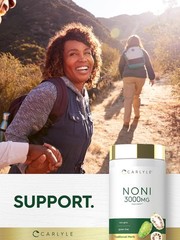 Noni Capsules | 3000mg | 240 Count | Non-GMO, Gluten Free | by Carlyle