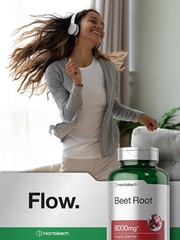 Horbäach Beet Root Powder Capsules 8000mg | 320 Pills | Non-GMO, Gluten Free Fo