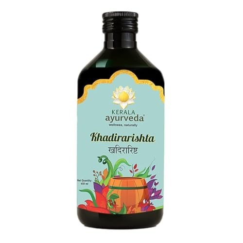 Kerala Ayurveda Khadirarishta 450ml Skin Clarity Wellness Syrup Free shipping