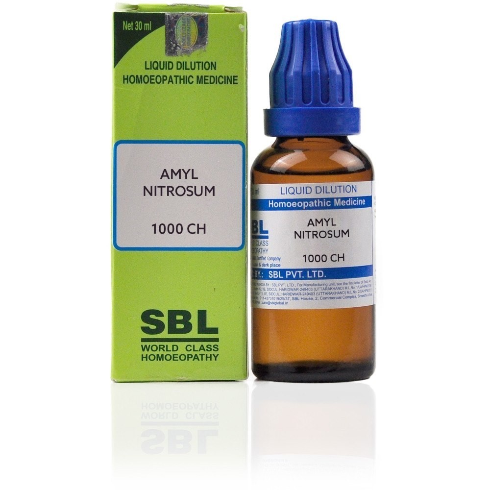 SBL Amyl Nitrosum Dilution 1000 CH Free Delivery 5 to 7 days