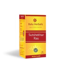 Balu Herbals Sutshekhar Ras Gold Capsules 10tab – FREE DELIVERY 5-7 DAYS