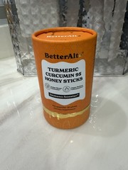 Turmeric Curcumin 95 Honey Sticks BetterAlt (30 sticks)